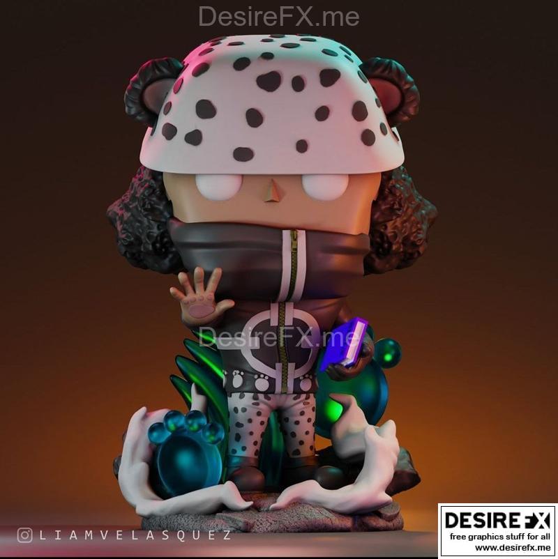 Funko Kuma 3D打印模型|Funko Kuma – 3D Print Model STL