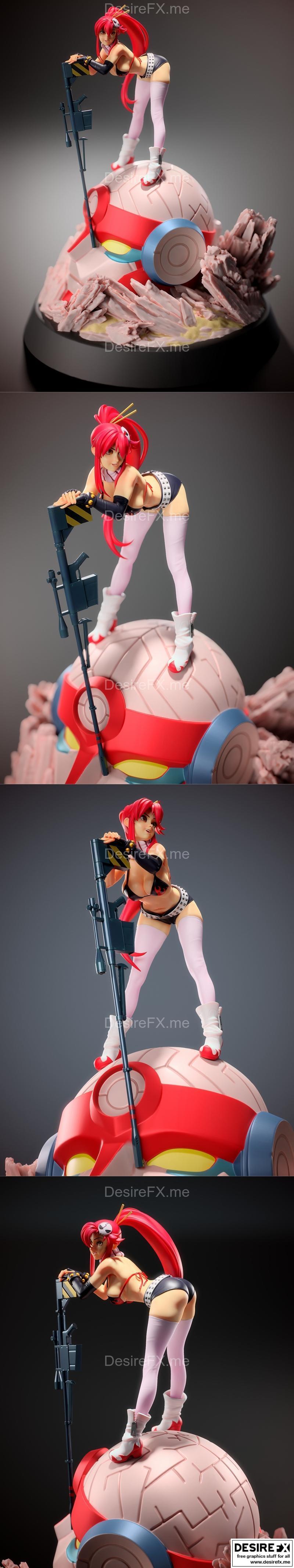 Yoko Rittona 3D打印模型|Yoko Rittona – 3D Print Model STL