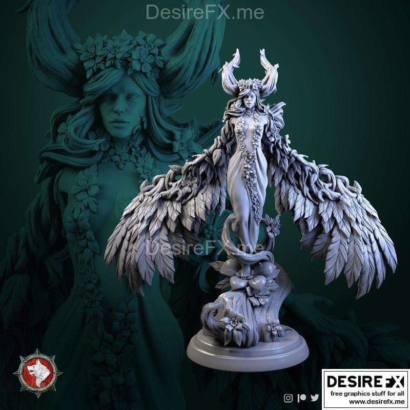 Tarnia - 3D打印模型 - 可打印动漫角色雕塑|Tarnia – 3D Print Model STL