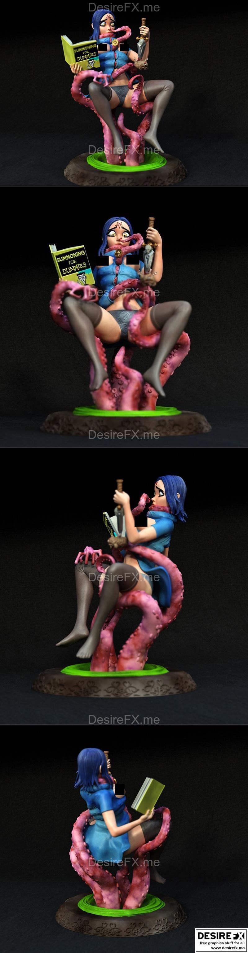 暗黑藤蔓——3D打印模型|Raven tentacles – 3D Print Model STL