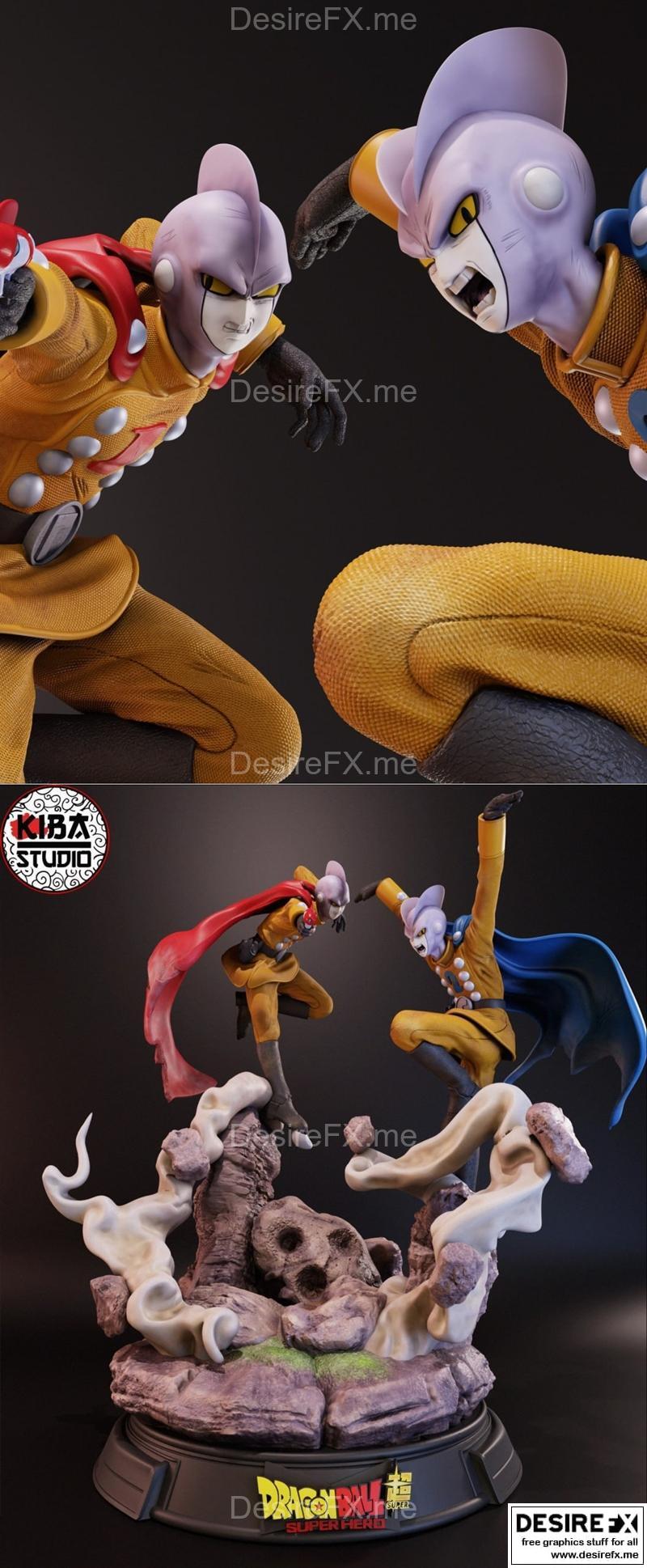 Gamma - 动漫游戏角色3D打印模型 STL|Gamma – 3D Print Model STL