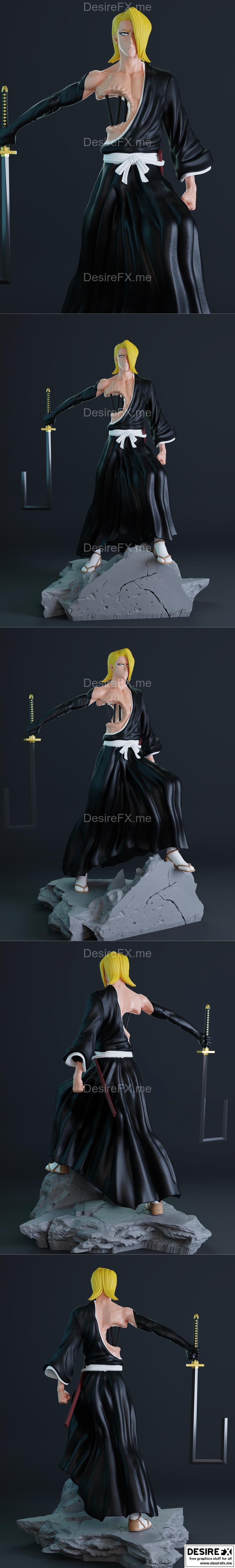 BrunoArt3D - 伊珠里卡 - 3D打印模型|BrunoArt3D – Izuru Kira – 3D Print Model STL