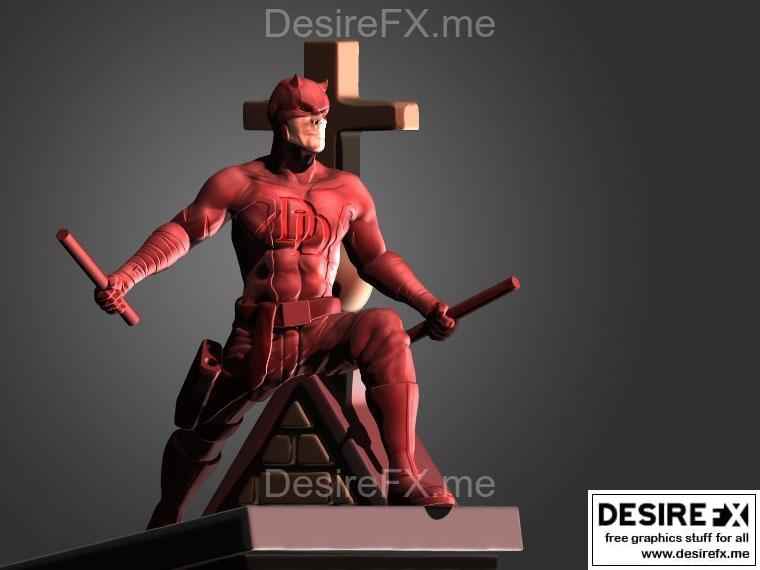 敢死队 3D打印模型 STL|Daredevil – 3D Print Model STL