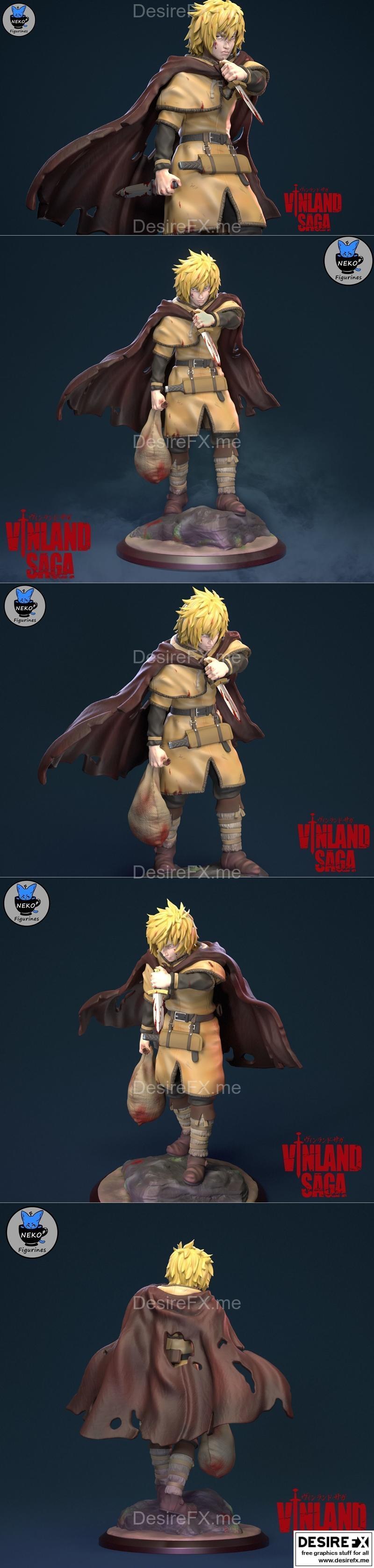 《维京传奇：托尔芬·卡尔塞芬尼 3D打印模型》|Thorfinn Karlsefni – Vinland Saga – 3D Print Model STL