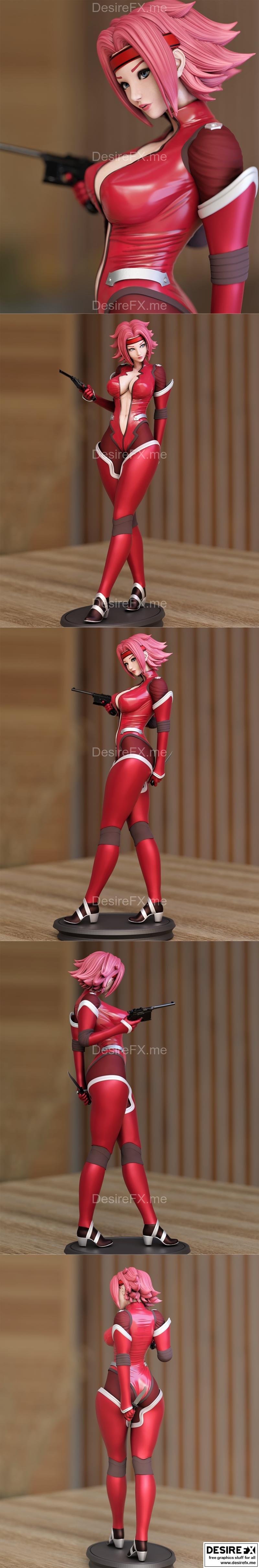 Kallen – Momoji – 3D打印模型|Kallen – Momoji – 3D Print Model STL