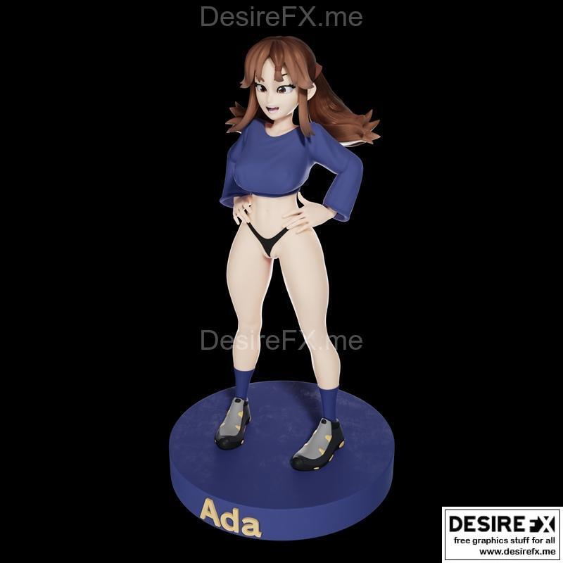 Ada POWER角色3D打印模型|Ada POWER figure – 3D Print Model STL