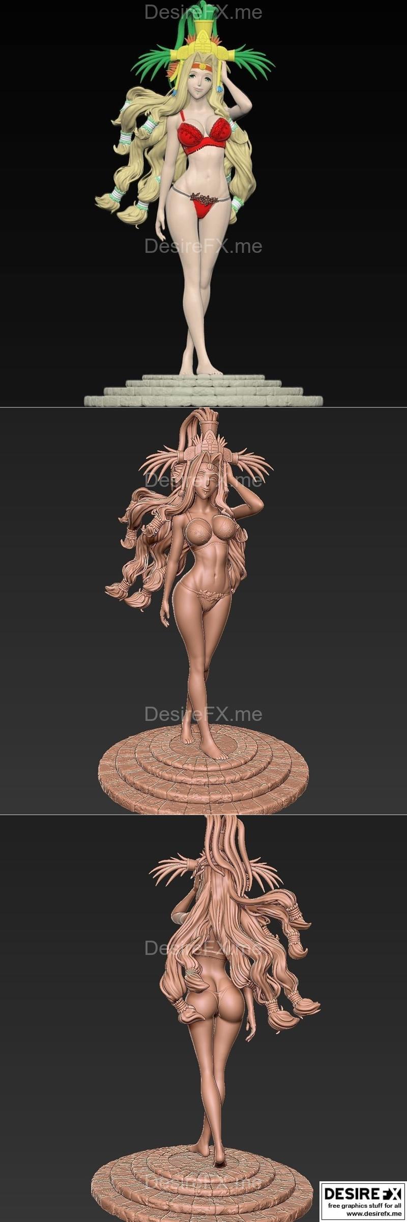 FGO 凤凰座 3D打印模型|FGO Quetzalcoatl – 3D Print Model STL