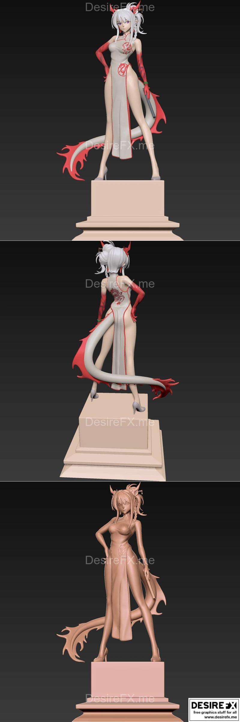 Nian - 星穹铁道 - 3D打印模型|Nian – Arknights – 3D Print Model STL