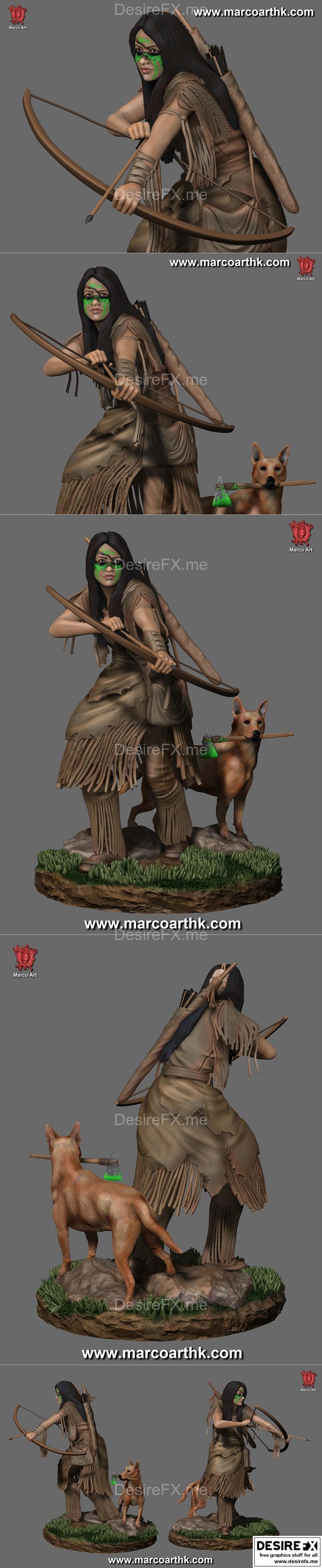 Marco Art – 预言者纳鲁 3D打印模型|Marco Art – Prey Naru – 3D Print Model STL