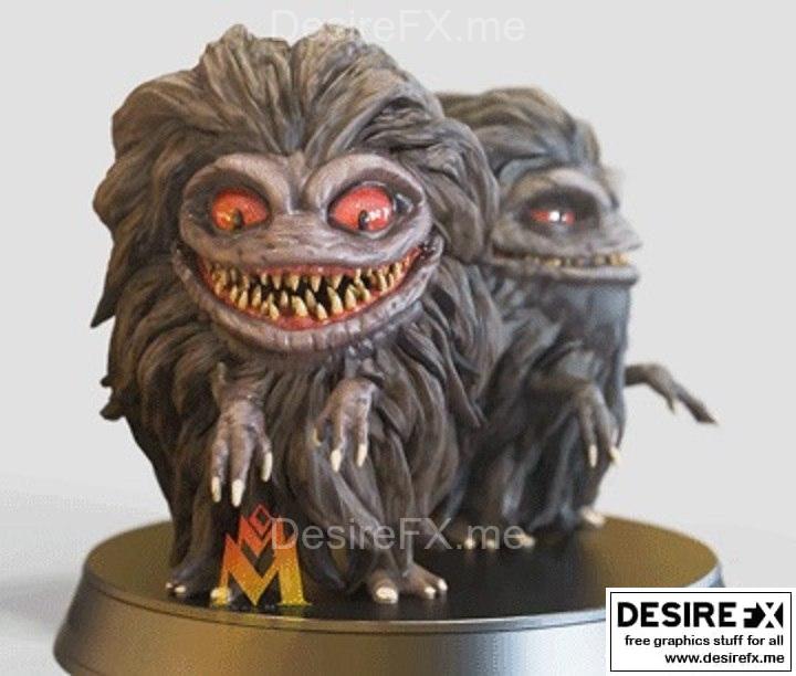 Critters – 3D打印模型：动漫游戏角色立体模型|Critters – 3D Print Model STL