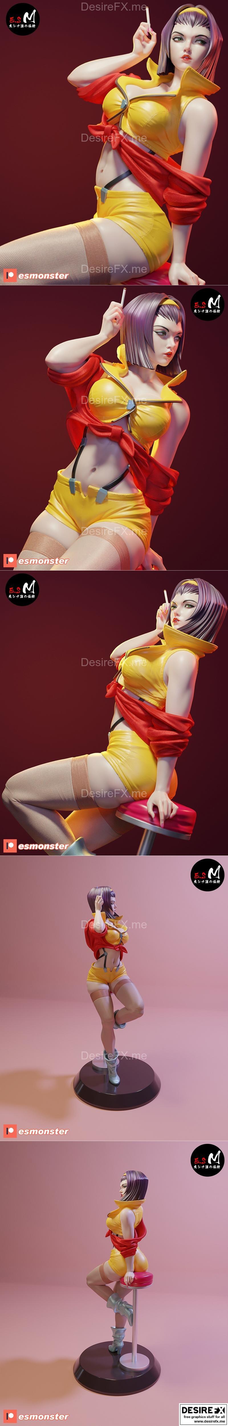 Faya - E.S怪物 - 3D打印模型|Faya – E.S Monster – 3D Print Model STL