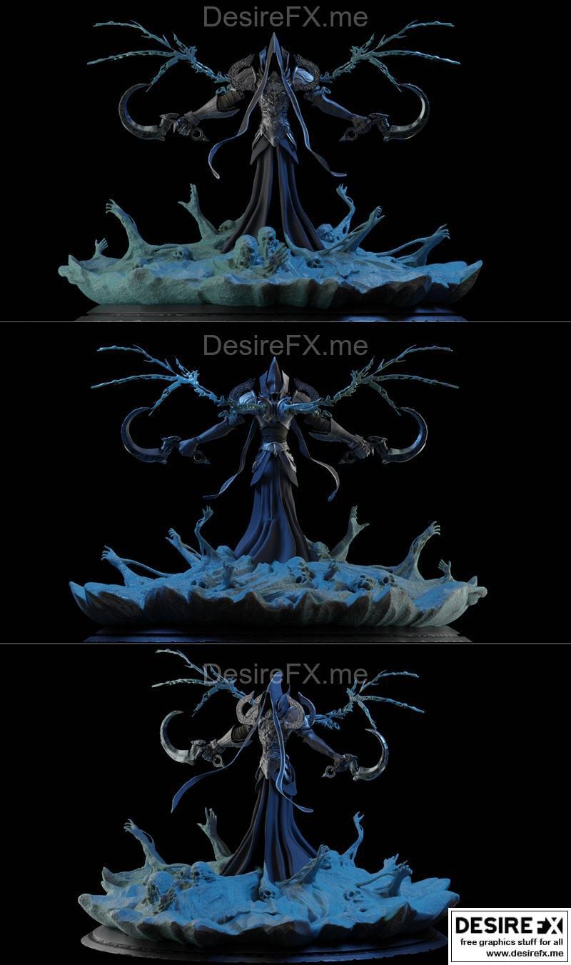 恶魔之魂 Malthael 3D打印模型|Malthael Diablo 3 – 3D Print Model STL