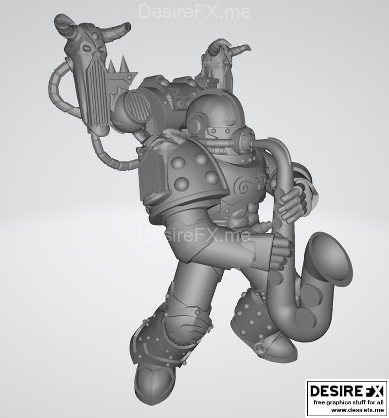 Sax Marine – 3D打印模型|Sax Marine – 3D Print Model STL