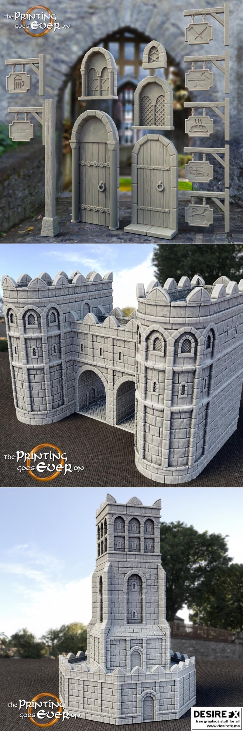 3D打印模型：冈塔之兵|The Printing Goes Ever On – Chapter 26 – Soldiers of Gonthan – 3D Print Model STL