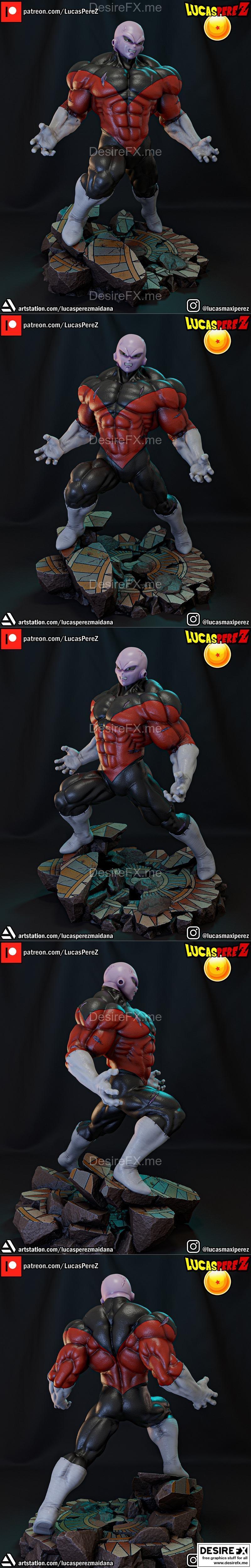 Jiren 3D打印模型|Jiren Regular Figure – 3D Print Model STL