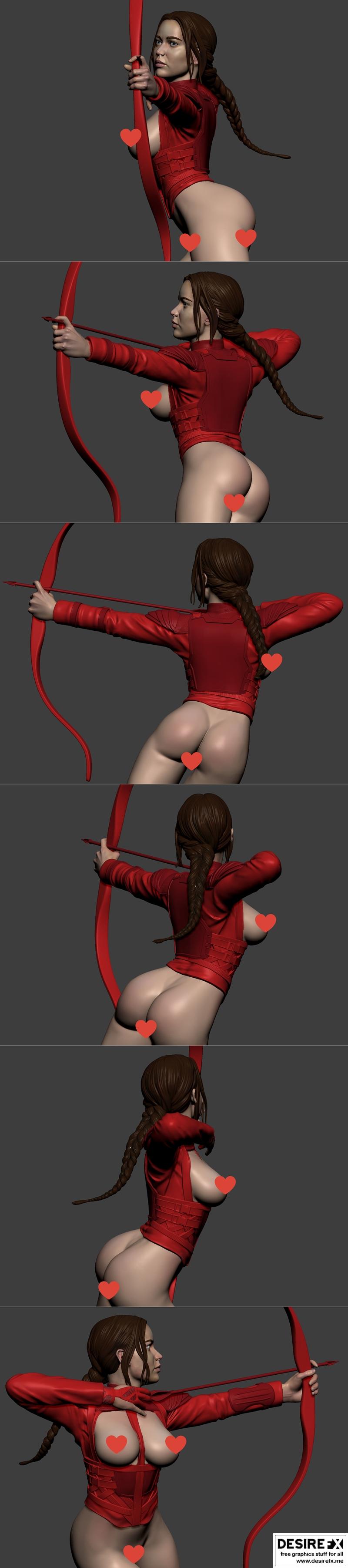 饥饿游戏 3D打印模型|Hunger Games and NSFW Version – 3D Print Model STL