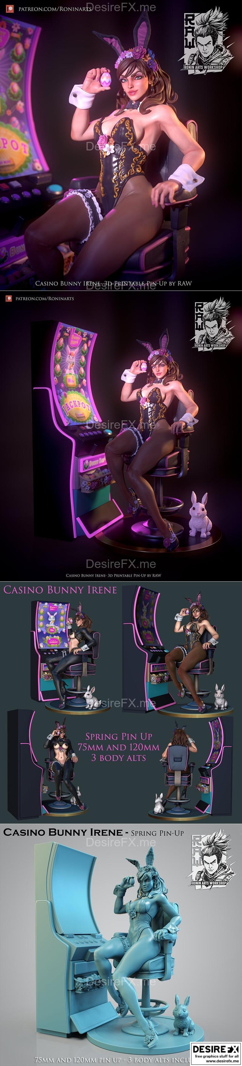 Bunny Irene 3D打印模型|Bunny Irene – 3D Print Model STL