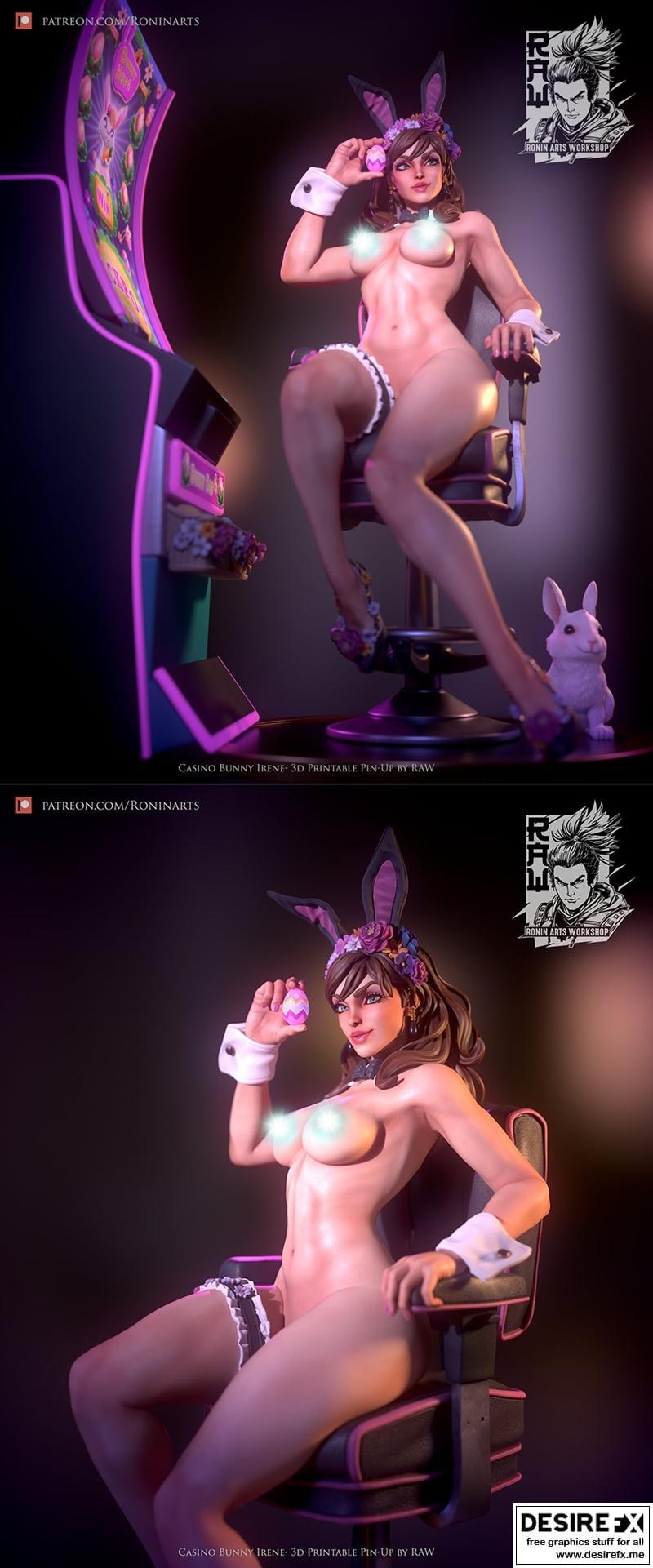 Bunny Irene 3D打印模型|Bunny Irene – 3D Print Model STL