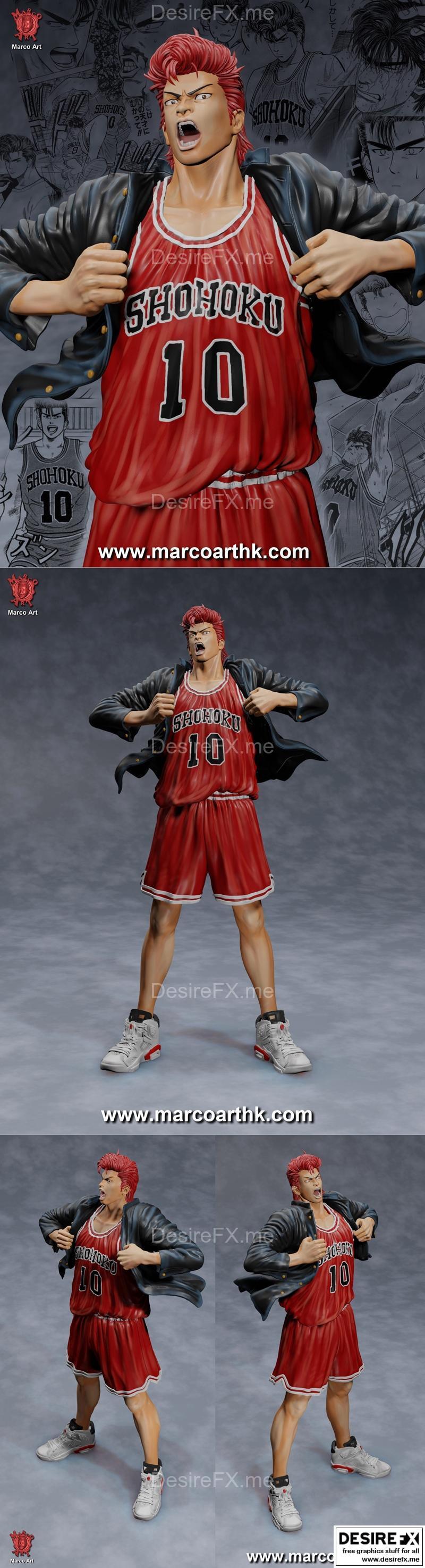 Marco Art – 斥力 dunk – 3D打印模型|Marco Art – Slam Dunk – 3D Print Model STL