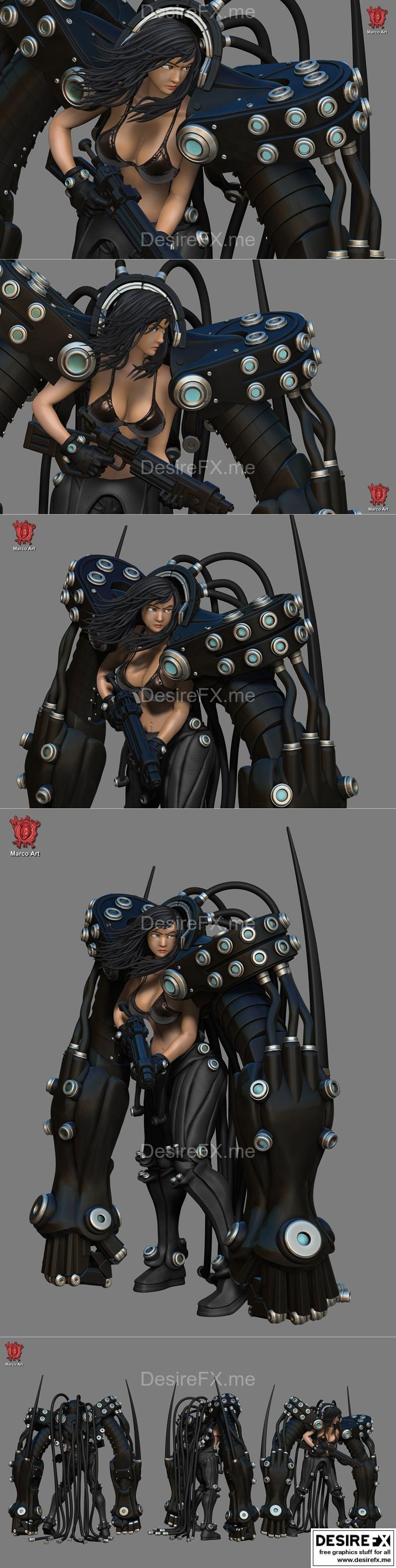 Marco Art - Gantz - 3D打印模型|Marco Art – Gantz – 3D Print Model STL