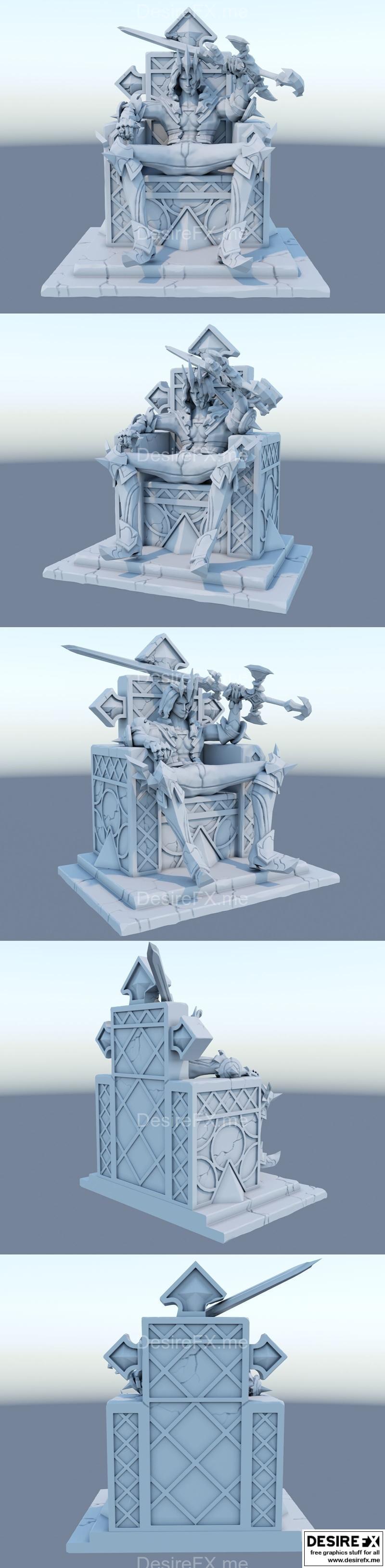 英雄联盟3D打印模型|Viego League of Legends – 3D Print Model STL