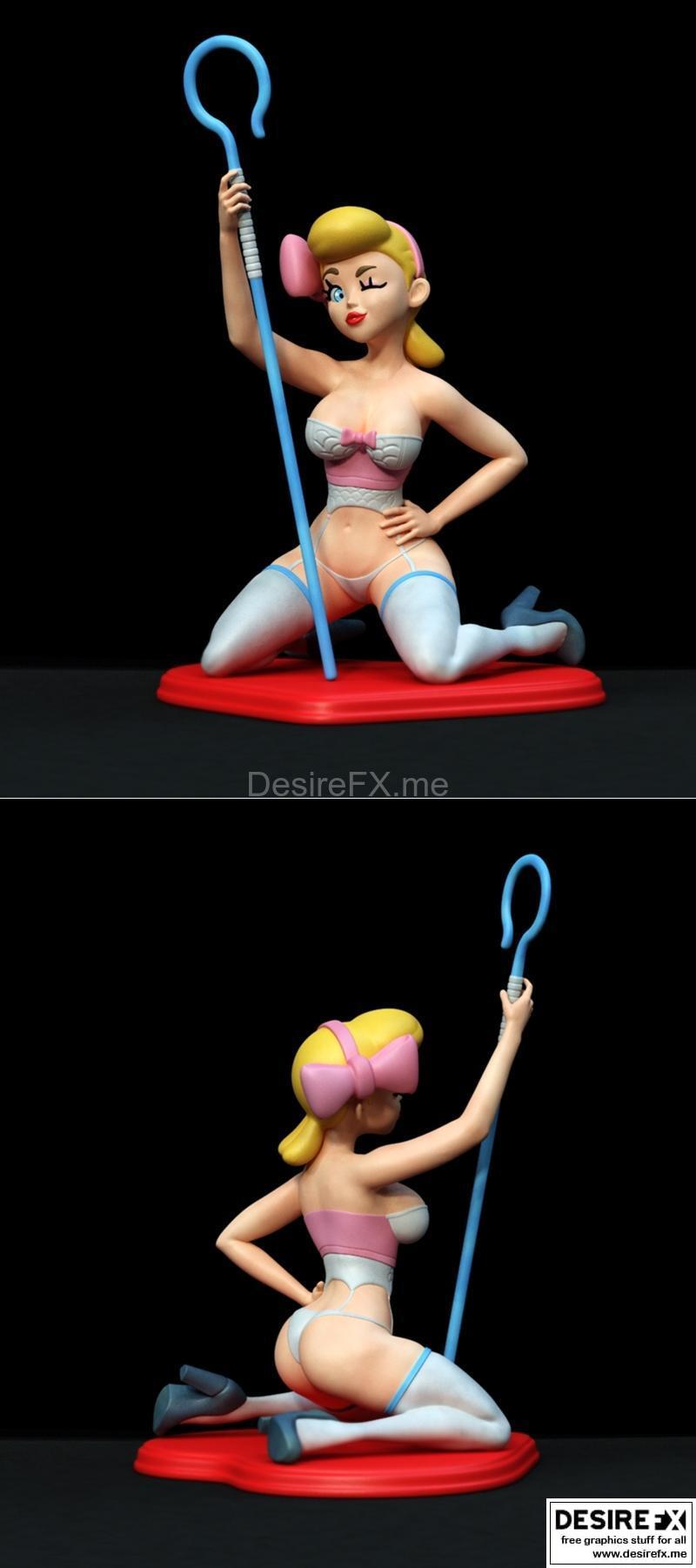 玩具总动员贝蒂 3D打印模型|Toy Story Betty – 3D Print Model STL