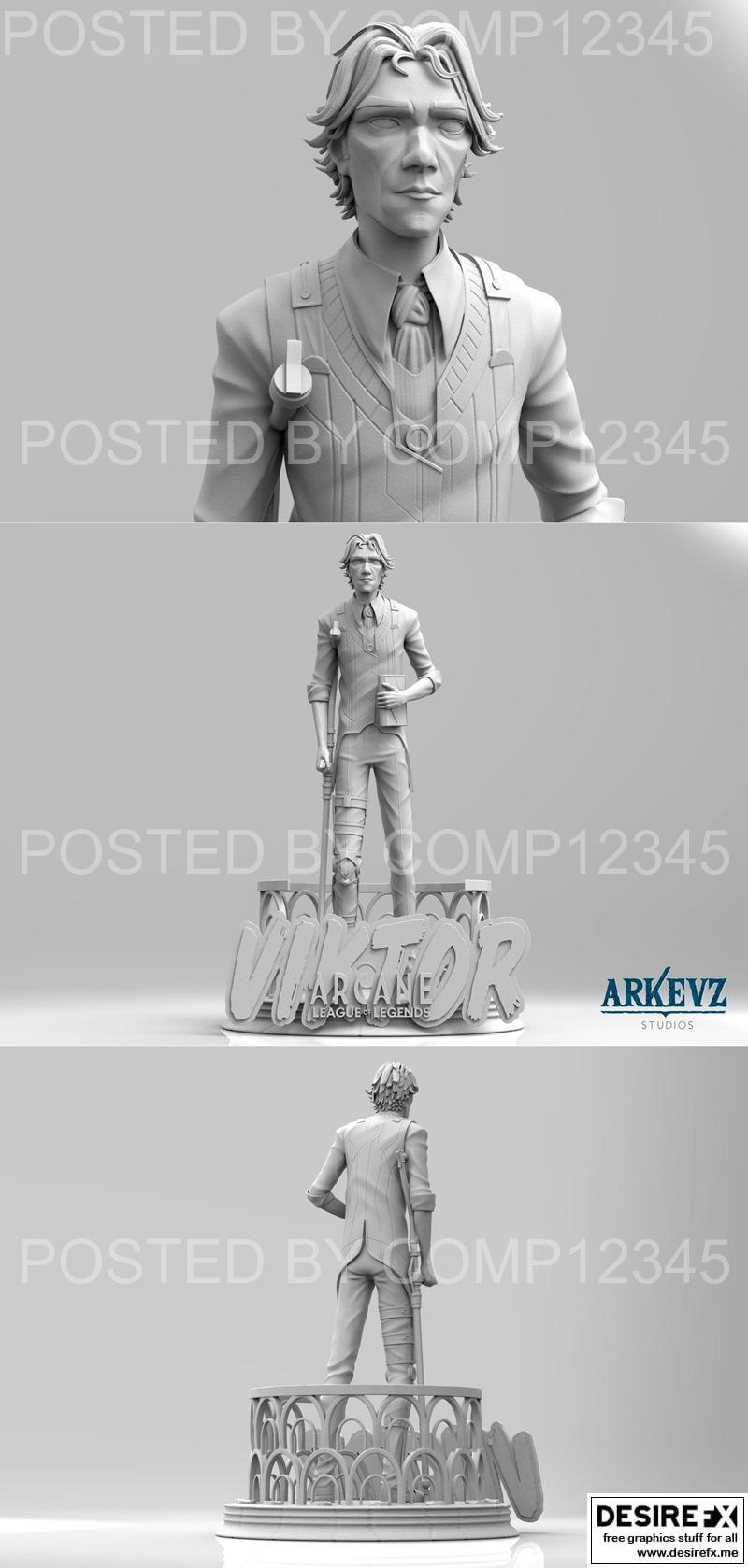 维克多——诡秘之局——3D打印模型|Viktor – Arcane – 3D Print Model STL