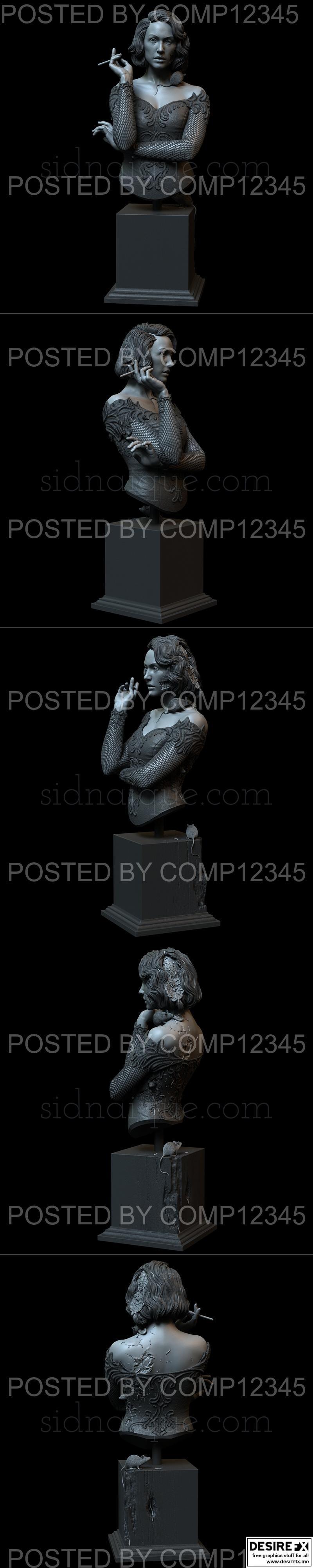 Z Word – 3D打印模型：赛博朋克装甲人|Z Word – 3D Print Model STL