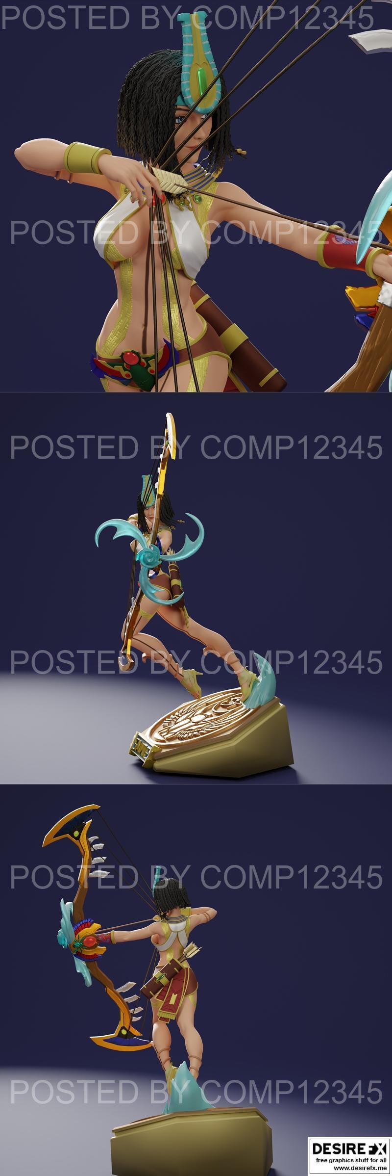 Neith - 斩击 - 3D打印模型|Neith – Smite – 3D Print Model STL