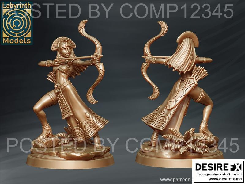 阿斯匹尔弓手 - 3D打印模型|Aspis Archers – 3D Print Model STL