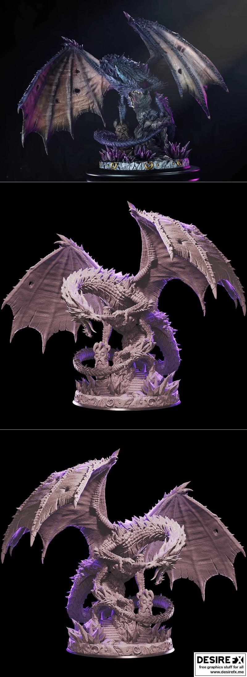 洛特工作室 - 狼人之腐化 - 3D打印模型|Loot Studios – Fafnir Corruption Incarnate – 3D Print Model STL