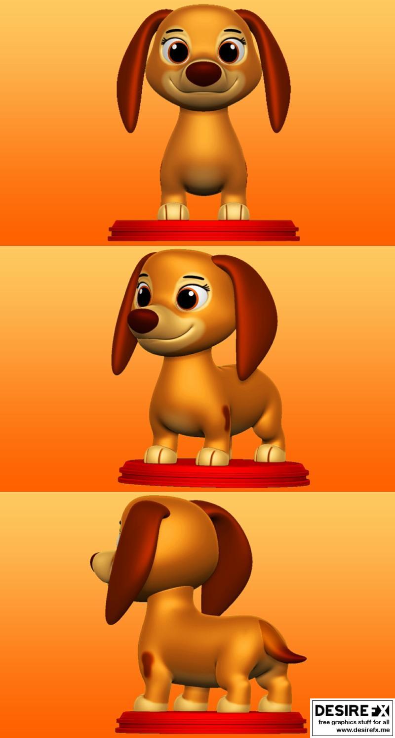 帕沃帕托电影 3D打印模型|Liberty – PAW Patrol The Movie – 3D Print Model STL