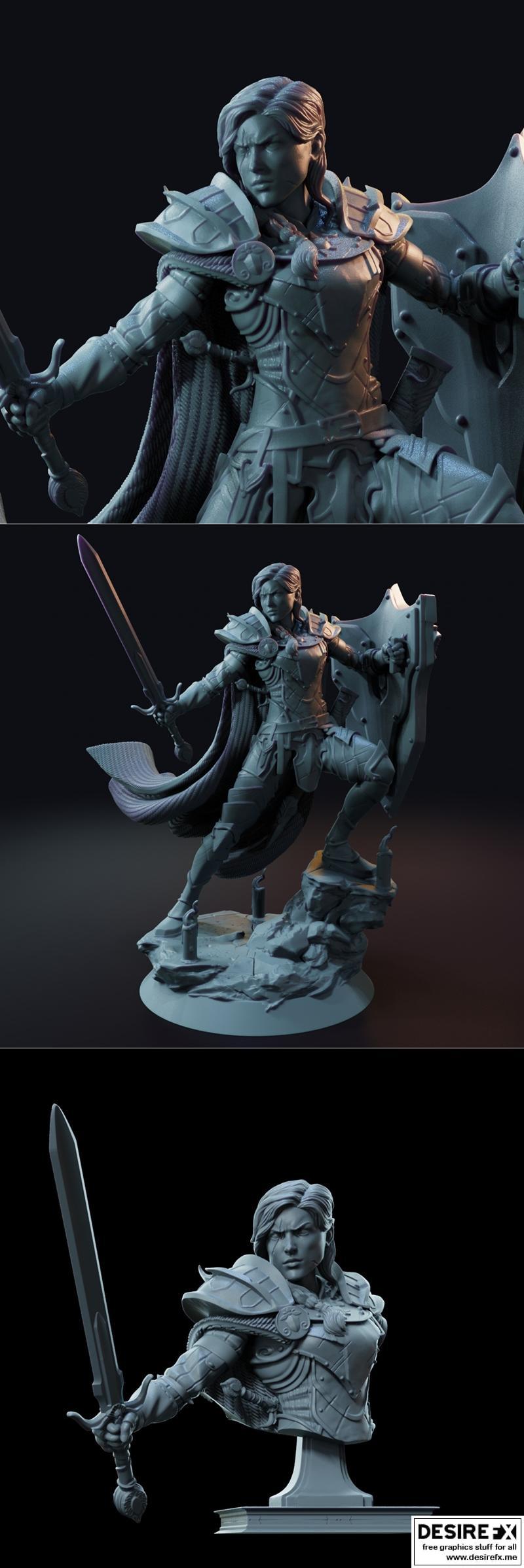 Iohanna Lightheart 3D打印模型|Iohanna Lightheart – 3D Print Model STL