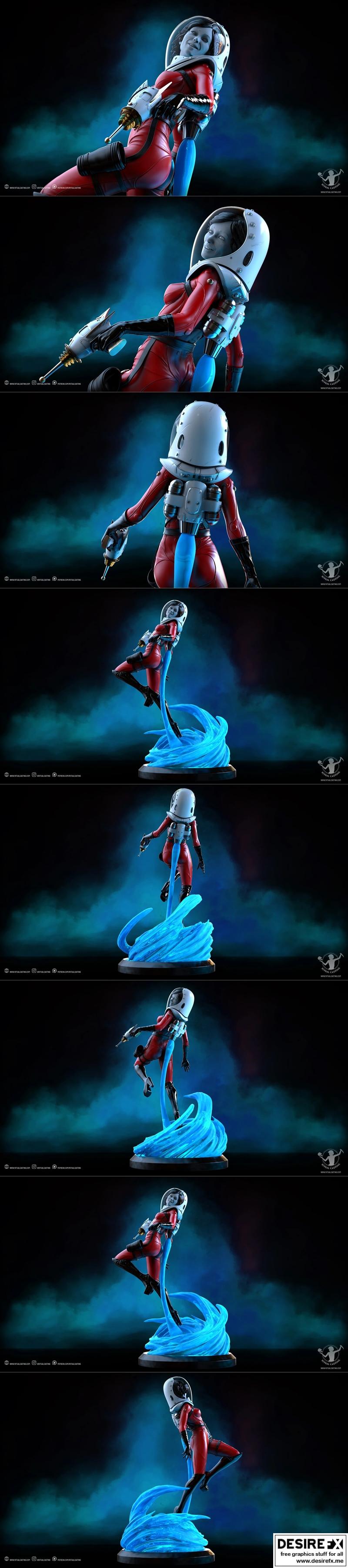 Ritual Casting 3D打印模型：苏茜角色模型|Ritual Casting March 2023 – Suzie – 3D Print Model STL