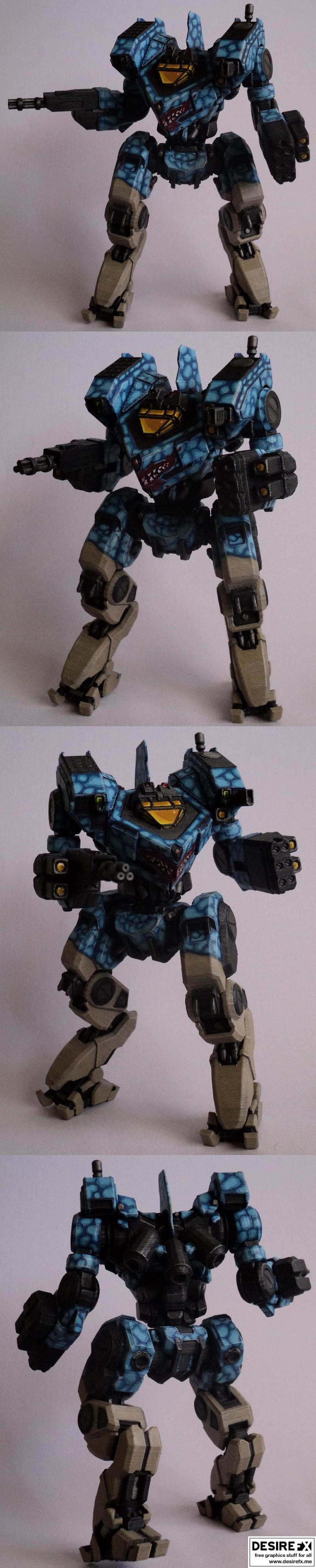MWO猎人 3D打印模型|MWO Huntsman – 3D Print Model STL