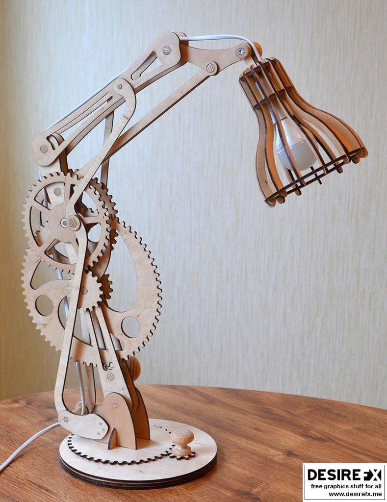 机械灯 3D打印模型|Mechanical Lamp – 3D Print Model STL