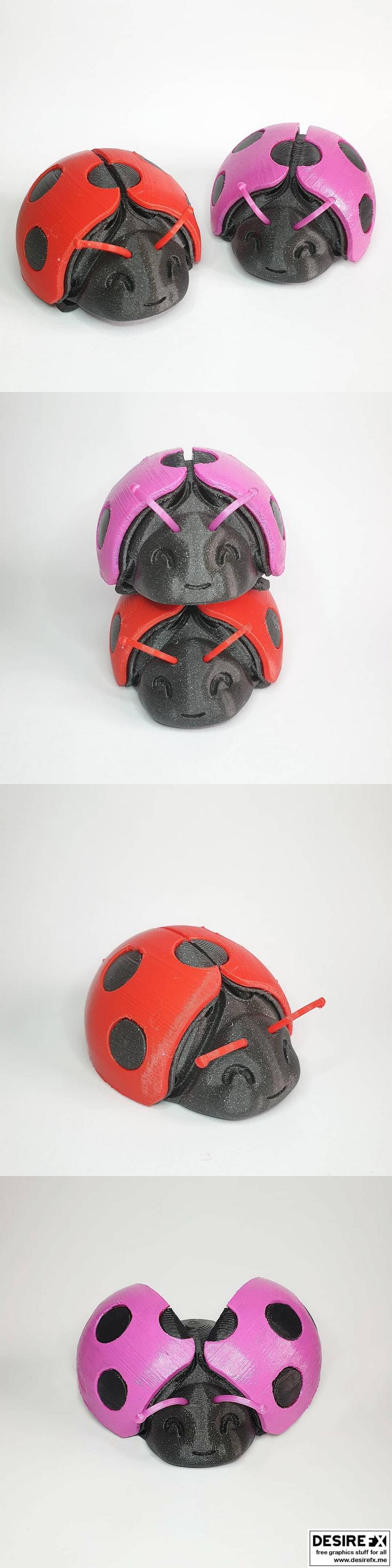 Ladybug 3D打印模型|Ladybug – 3D Print Model STL