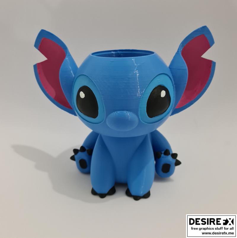 Mate Stitch – 3D打印模型：赛博朋克风格角色模型|Mate Stitch – 3D Print Model STL