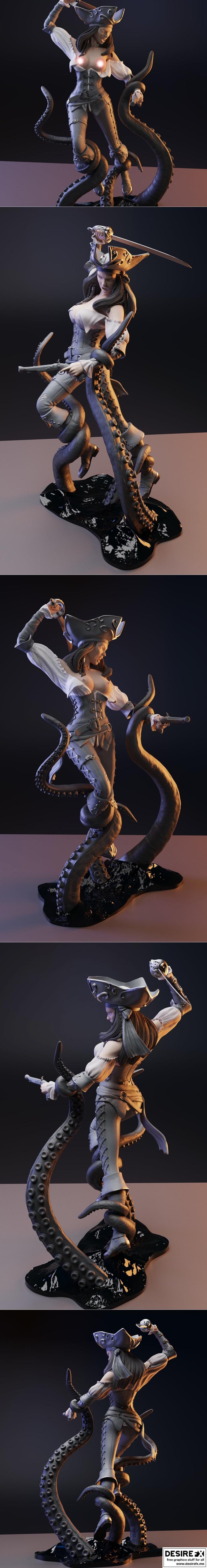 Awilda 3D打印模型|Awilda – Gsculpt Art – 3D Print Model STL