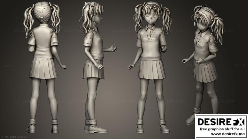 黑子的篮球 01 - 3D打印模型|Kuroko Shirai 01 – 3D Print Model STL