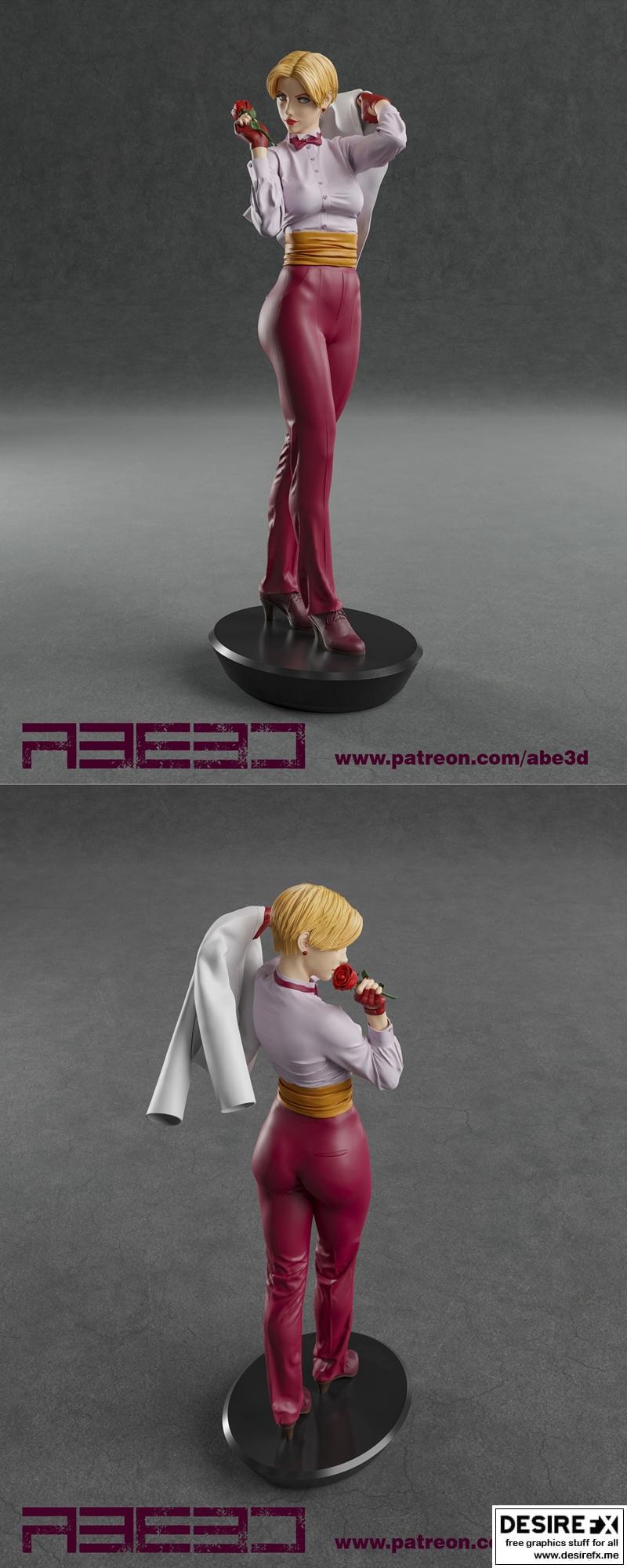 Abe3D - 3D打印模型 -  king|Abe3D – King – 3D Print Model STL