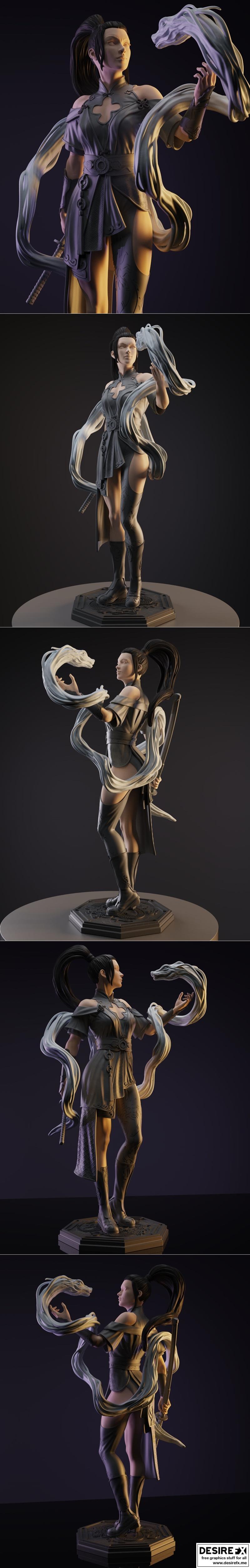 Doragin Gsculpt艺术作品 3D打印模型|Doragin – Gsculpt Art – 3D Print Model STL