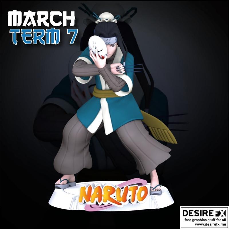 Haku雕塑作品—赛凯系列3D打印模型|Haku Sculpture – Sekai – 3D Print Model STL