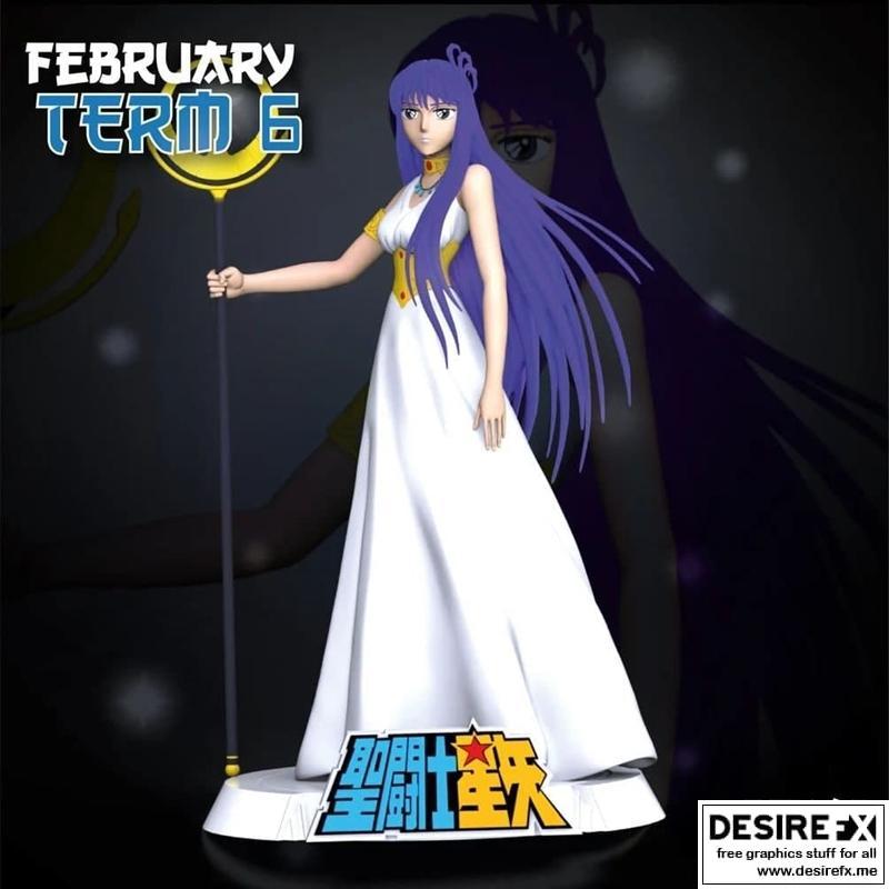 艾瑟娜雕塑 - 塞凯 - 3D打印模型|Athenea Sculpture – Sekai – 3D Print Model STL