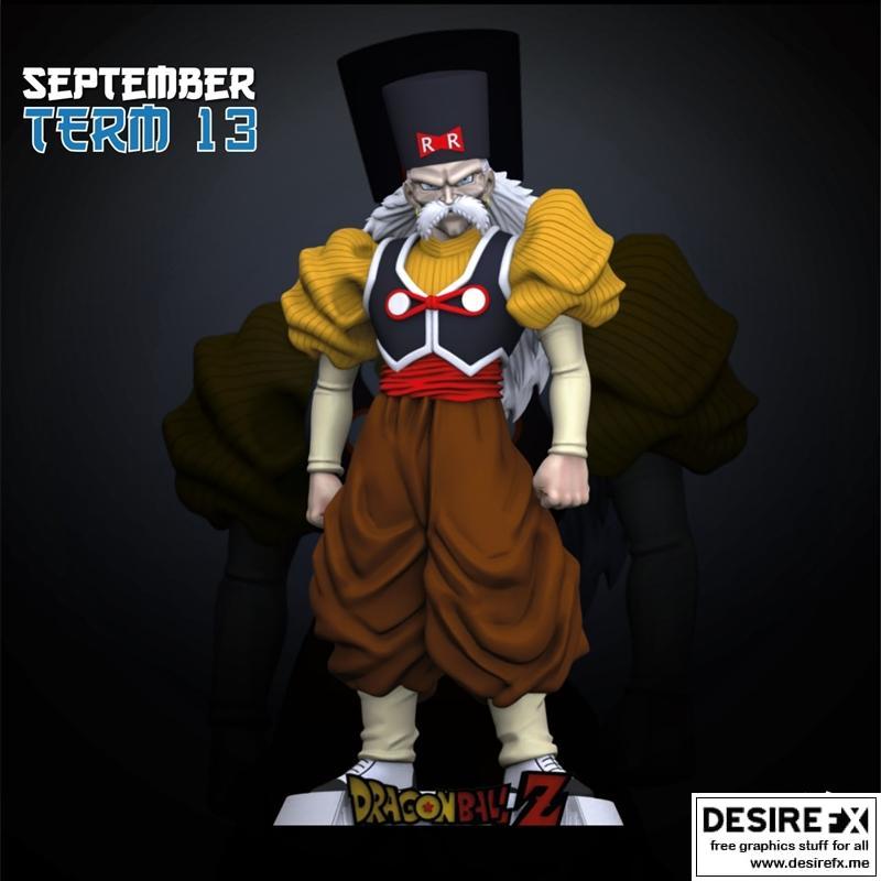 Dr Gero 3D打印模型 - 机械巨兽雕塑（Sekai）|Dr Gero Sculpture – Sekai – 3D Print Model STL