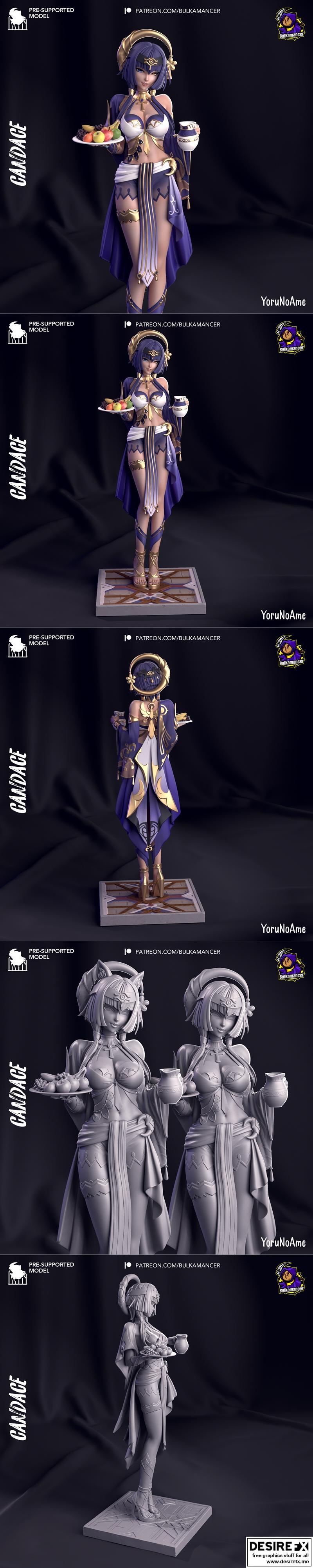 Candace 3D打印模型|Candace – 3D Print Model STL
