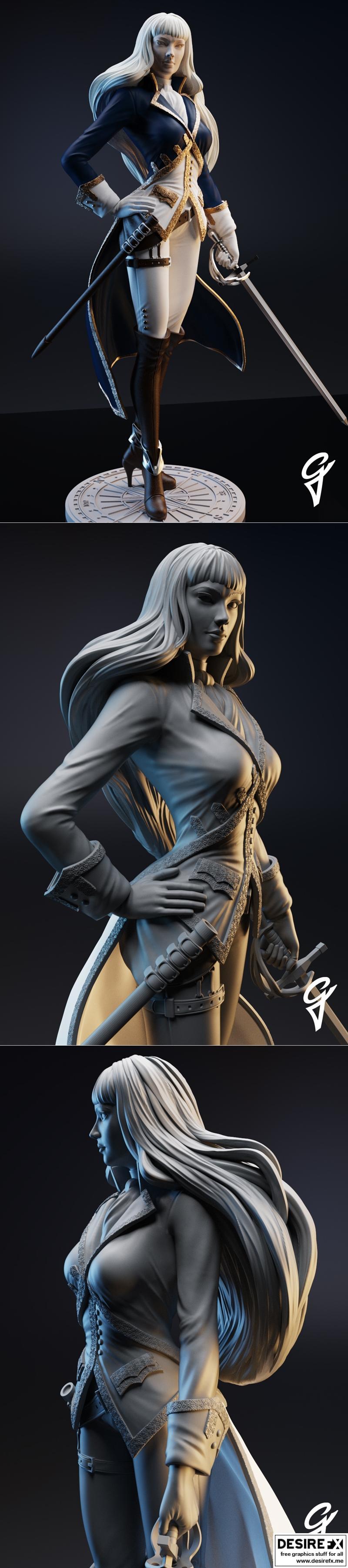 Horatia 3D打印模型|Horatia – Gsculpt Art – 3D Print Model STL