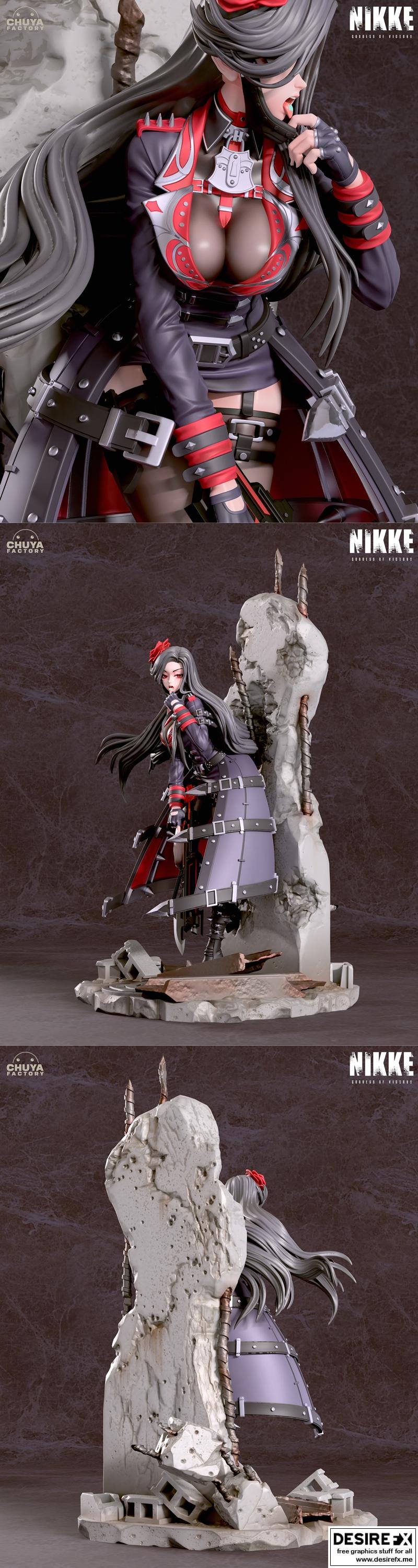 奇亚工厂 - 3D打印模型|Maiden – Chuya Factory – 3D Print Model STL