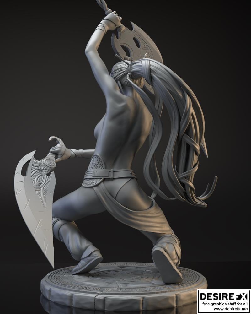 Nariko 3D打印模型|Nariko – Gsculpt Art – 3D Print Model STL
