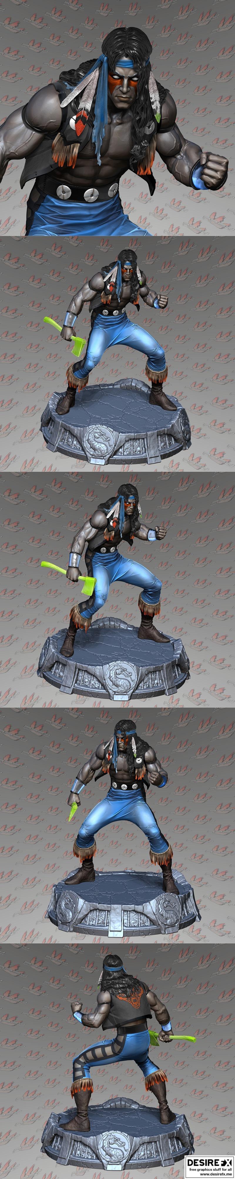 夜狼系列3D打印模型|PREY collection Studio – Nightwolf – 3D Print Model STL